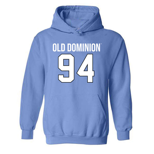 Old Dominion - NCAA Football : Lorenzo McFadden-Pressley - Replica Shersey Hooded Sweatshirt-0