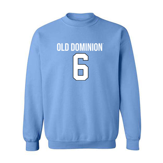 Old Dominion - NCAA Football : Treyvion Hall - Replica Shersey Crewneck Sweatshirt-0
