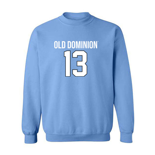 Old Dominion - NCAA Football : Lonnie Johnson - Replica Shersey Crewneck Sweatshirt-0