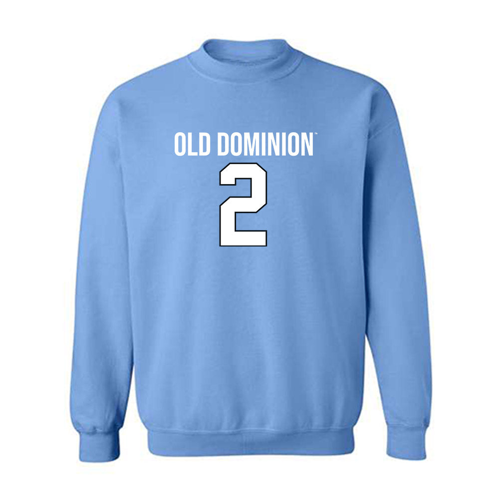 Old Dominion - NCAA Football : Jaxon Potter - Replica Shersey Crewneck Sweatshirt-0