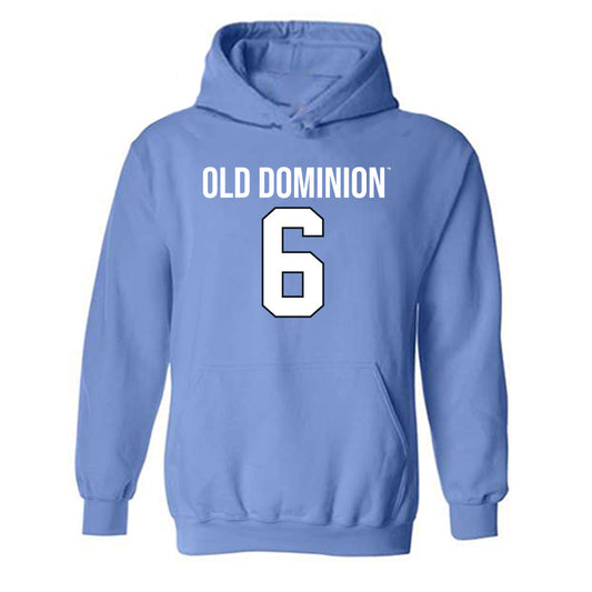 Old Dominion - NCAA Football : Montrell Chapman - Replica Shersey Hooded Sweatshirt-0
