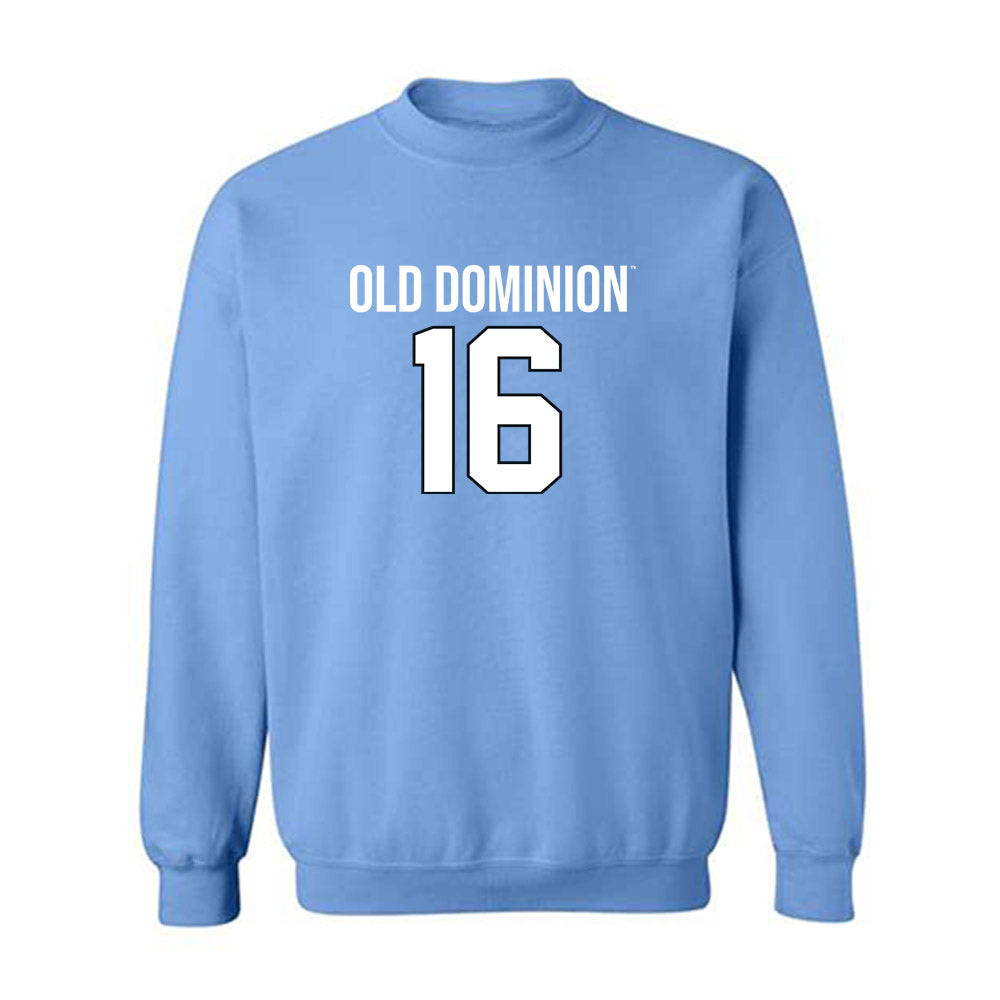 Old Dominion - NCAA Football : James Caver III - Replica Shersey Crewneck Sweatshirt-0