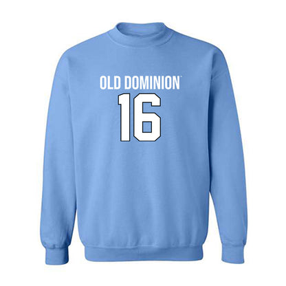 Old Dominion - NCAA Football : James Caver III - Replica Shersey Crewneck Sweatshirt-0