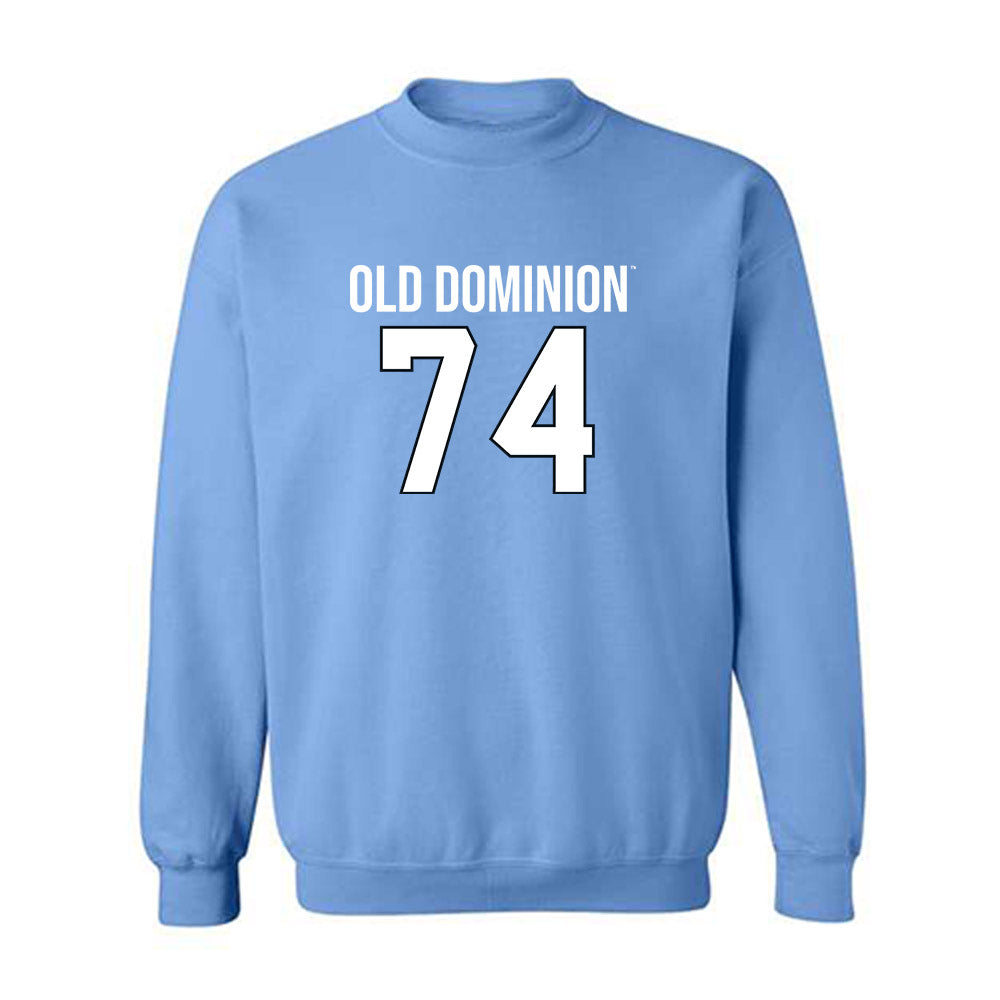 Old Dominion - NCAA Football : Carson Bradley - Replica Shersey Crewneck Sweatshirt-0