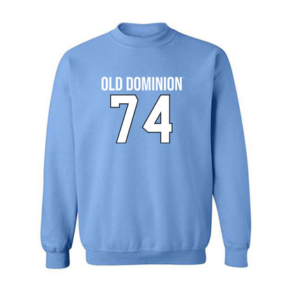 Old Dominion - NCAA Football : Carson Bradley - Replica Shersey Crewneck Sweatshirt-0