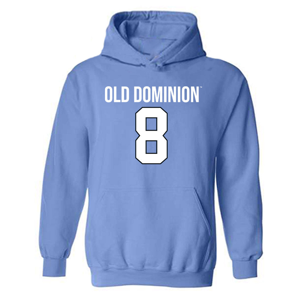 Old Dominion - NCAA Football : Joshua Rodriguez - Replica Shersey Hooded Sweatshirt-0
