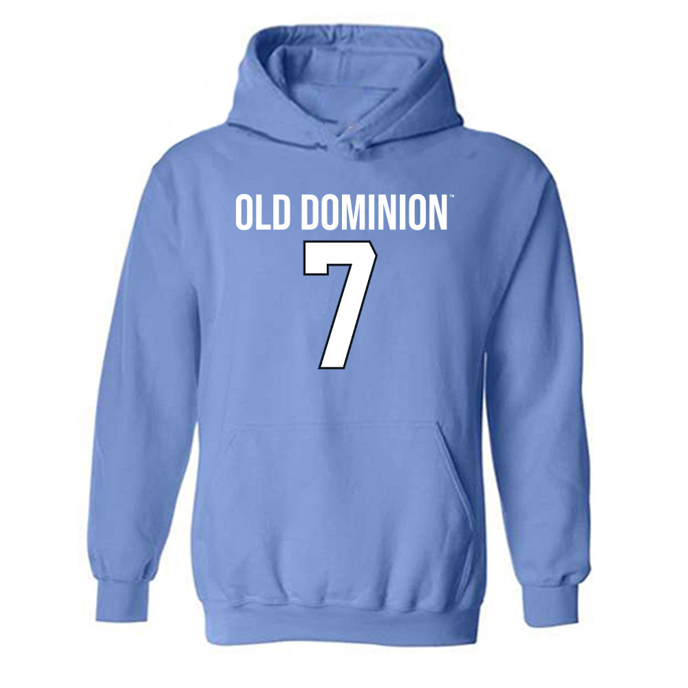 Old Dominion - NCAA Football : Kendall Harris - Replica Shersey Hooded Sweatshirt-0