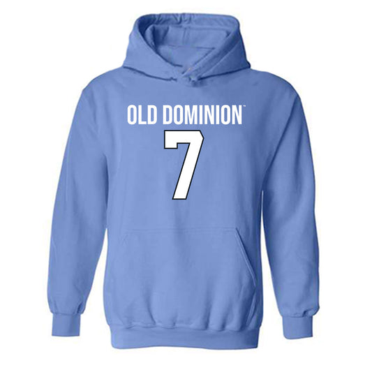 Old Dominion - NCAA Football : Kendall Harris - Replica Shersey Hooded Sweatshirt-0