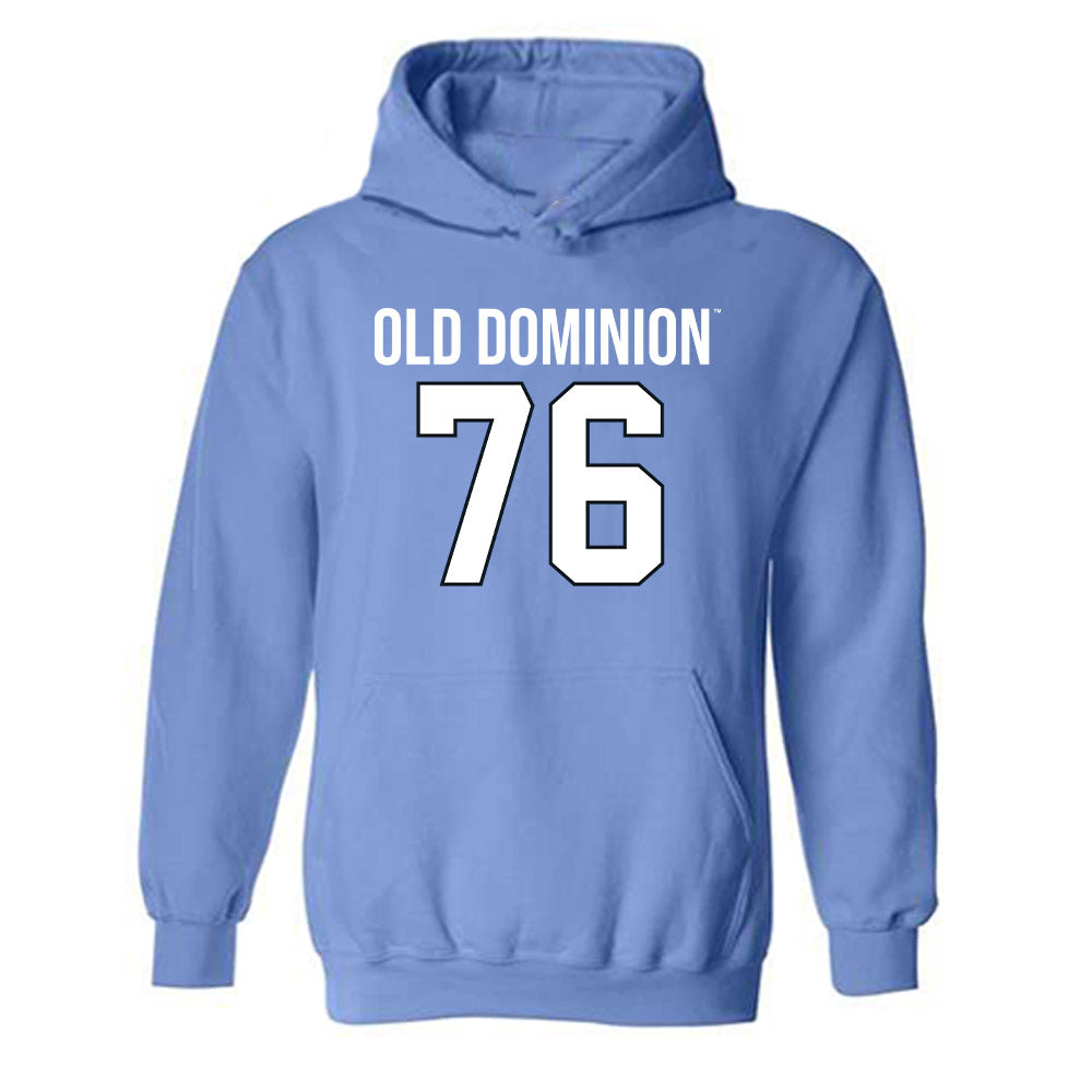 Old Dominion - NCAA Football : Carmarion Craig - Replica Shersey Hooded Sweatshirt-0