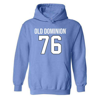 Old Dominion - NCAA Football : Carmarion Craig - Replica Shersey Hooded Sweatshirt-0