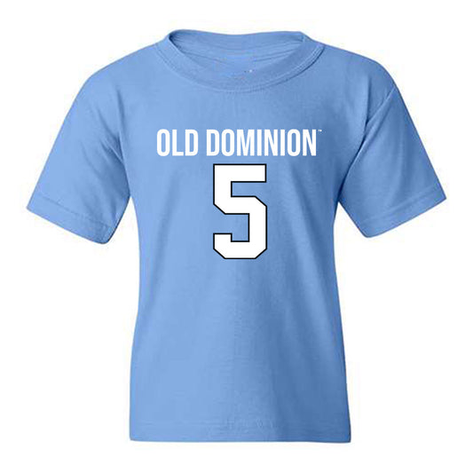 Old Dominion - NCAA Football : brandon crutchfield - Replica Shersey Youth T-Shirt-0