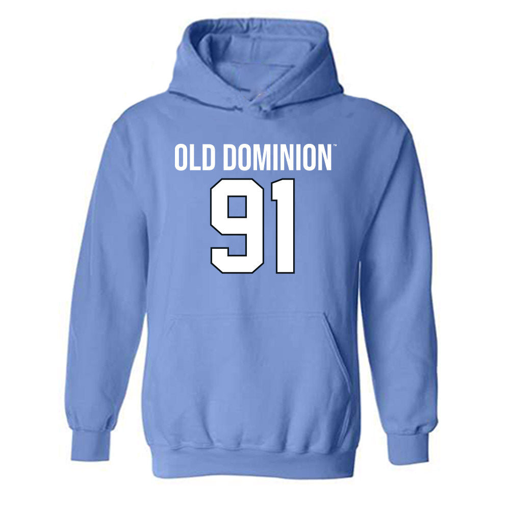 Old Dominion - NCAA Football : Gavin Harrison - Replica Shersey Hooded Sweatshirt-0