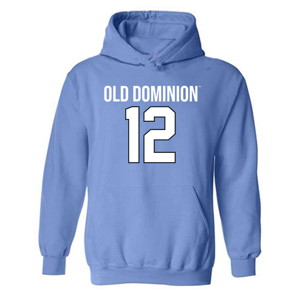 Old Dominion - NCAA Football : Asher Horn - Replica Shersey Hooded Sweatshirt-0