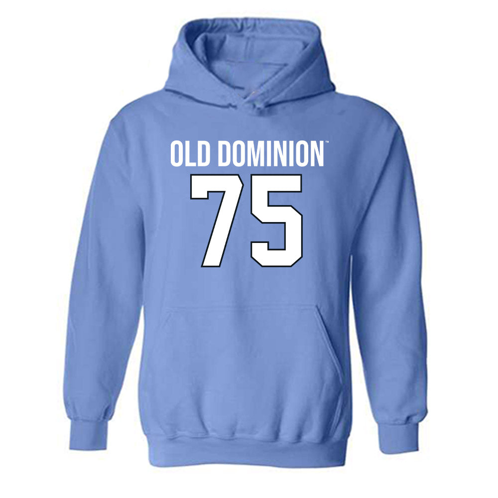 Old Dominion - NCAA Football : Demorrsion Brown - Replica Shersey Hooded Sweatshirt-0