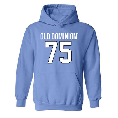 Old Dominion - NCAA Football : Demorrsion Brown - Replica Shersey Hooded Sweatshirt-0