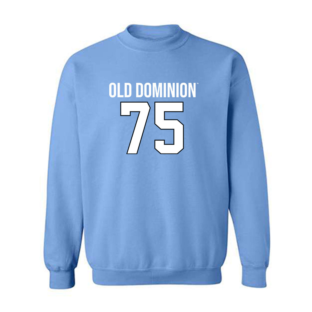 Old Dominion - NCAA Football : Demorrsion Brown - Replica Shersey Crewneck Sweatshirt-0