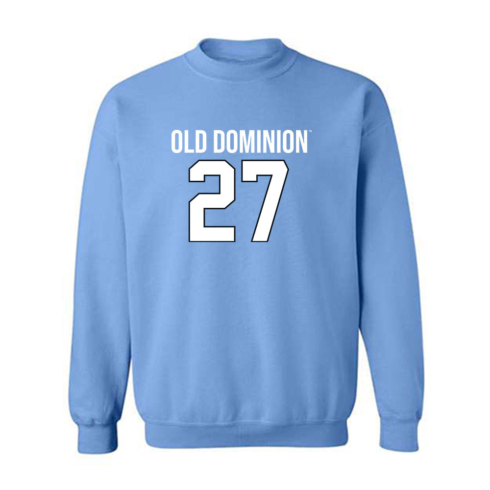 Old Dominion - NCAA Football : Kingston Gregory - Replica Shersey Crewneck Sweatshirt-0