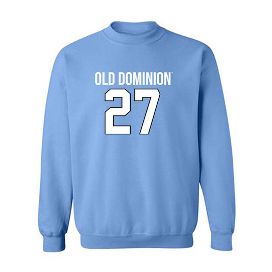 Old Dominion - NCAA Football : Kingston Gregory - Replica Shersey Crewneck Sweatshirt-0