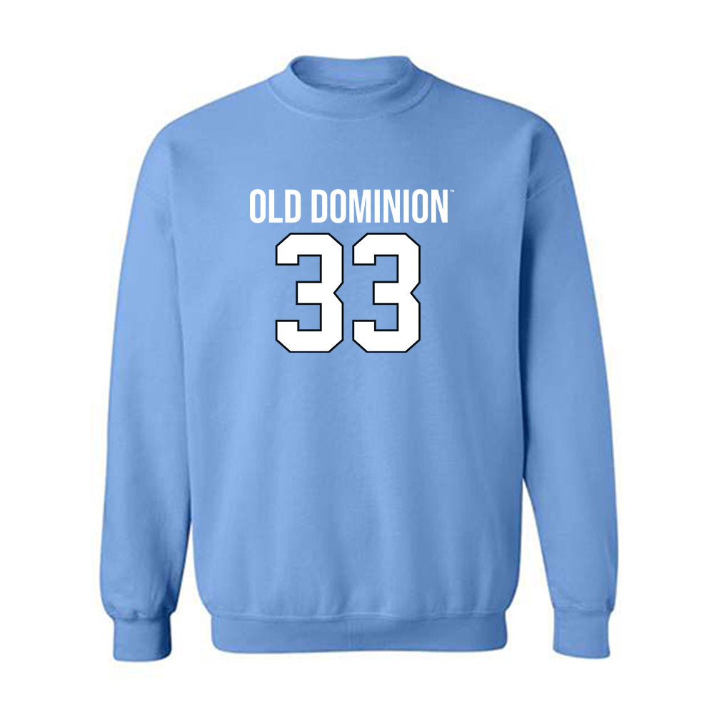 Old Dominion - NCAA Football : Shaq Leaks - Replica Shersey Crewneck Sweatshirt-0