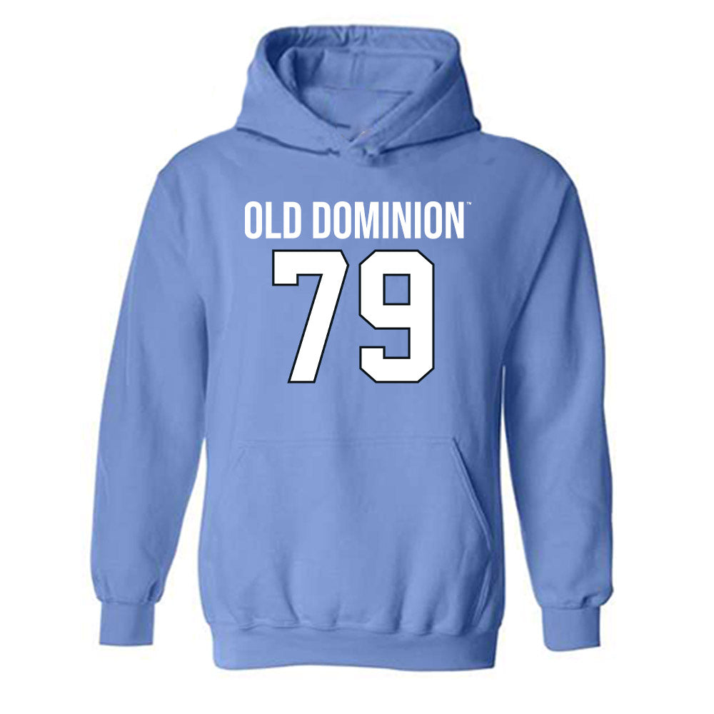 Old Dominion - NCAA Football : Raykwon Goldthwaite - Replica Shersey Hooded Sweatshirt-0