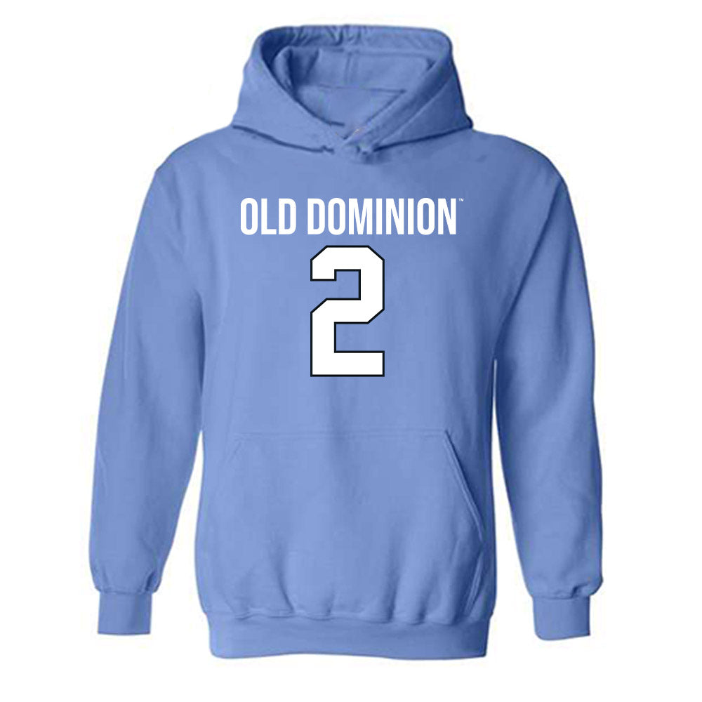 Old Dominion - NCAA Football : Daniel Pickens - Replica Shersey Hooded Sweatshirt-0