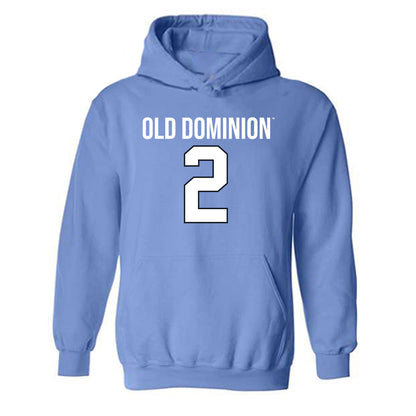 Old Dominion - NCAA Football : Daniel Pickens - Replica Shersey Hooded Sweatshirt-0