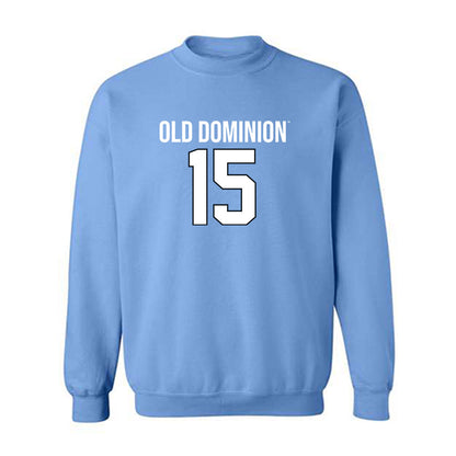 Old Dominion - NCAA Football : Je'Hahj Sherrill - Replica Shersey Crewneck Sweatshirt-0