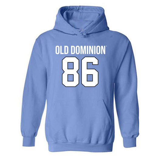 Old Dominion - NCAA Football : Leon Haughton Jr. - Replica Shersey Hooded Sweatshirt-0