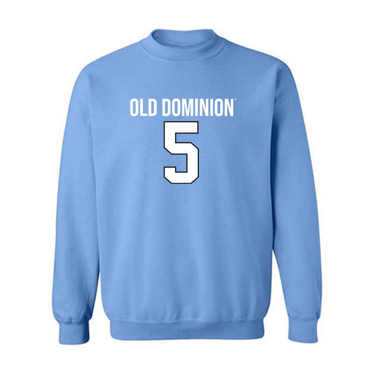 Old Dominion - NCAA Football : Maurki James - Replica Shersey Crewneck Sweatshirt-0