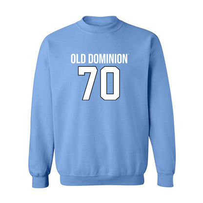 Old Dominion - NCAA Football : Khi']Len Gates - Replica Shersey Crewneck Sweatshirt-0