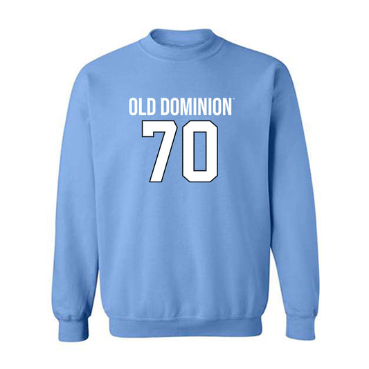 Old Dominion - NCAA Football : Khi']Len Gates - Replica Shersey Crewneck Sweatshirt-0