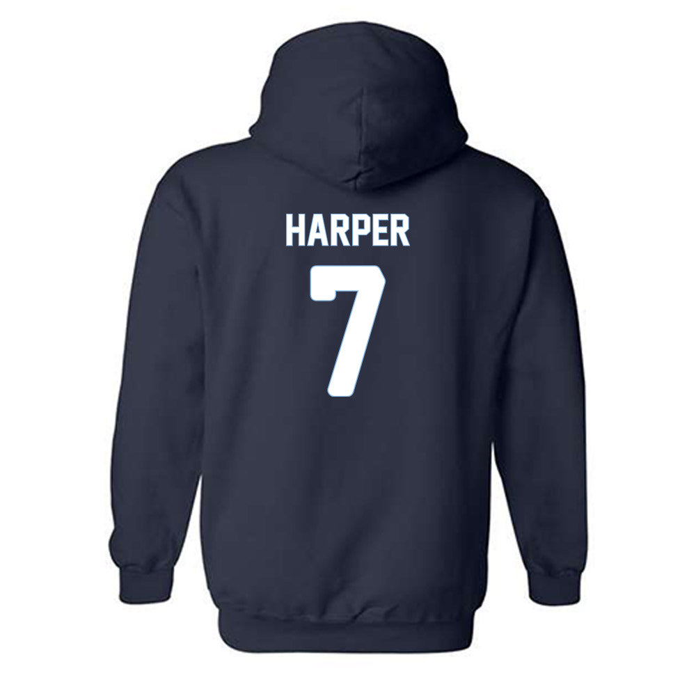 Old Dominion - NCAA Men's Basketball : Cesare Harper - Replica Shersey Hooded Sweatshirt-1