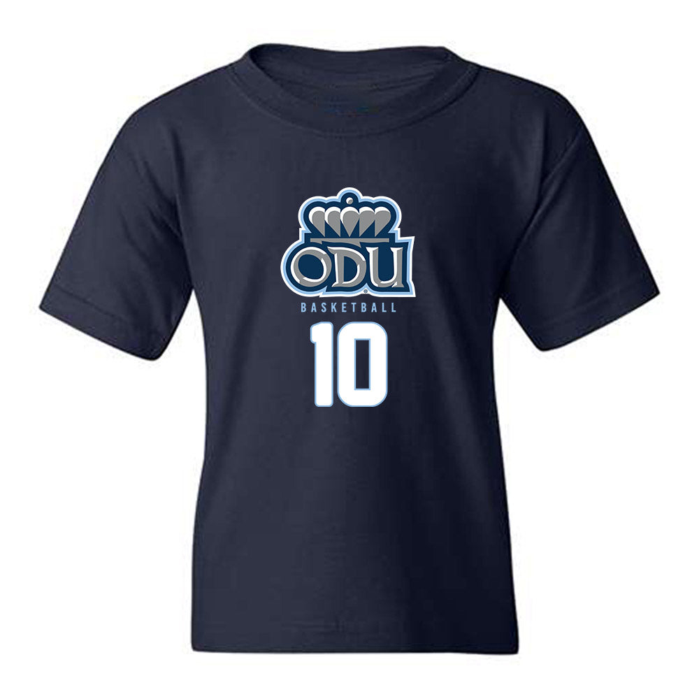 Old Dominion - NCAA Men's Basketball : Elijah Flowers - Replica Shersey Youth T-Shirt-0