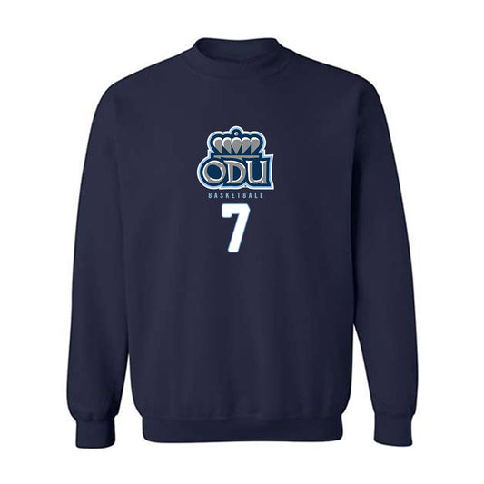 Old Dominion - NCAA Men's Basketball : Cesare Harper - Replica Shersey Crewneck Sweatshirt-0