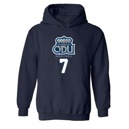 Old Dominion - NCAA Men's Basketball : Cesare Harper - Replica Shersey Hooded Sweatshirt-0