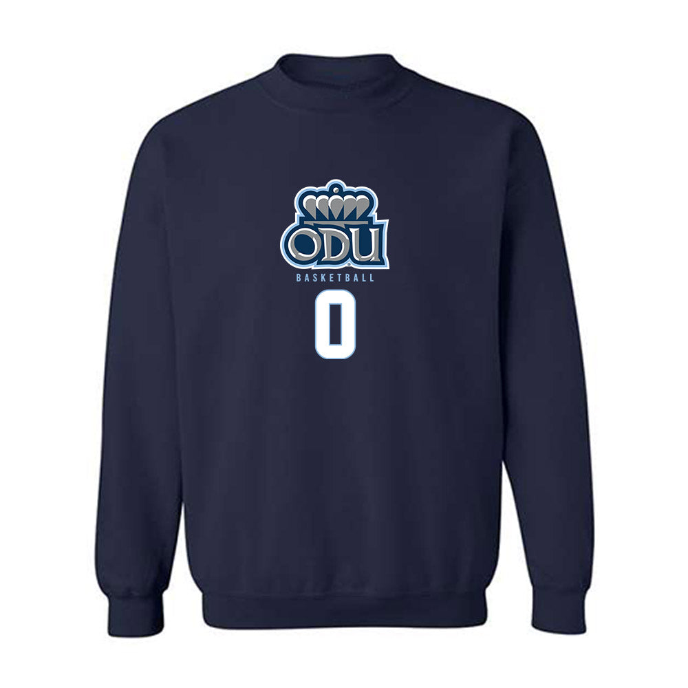 Old Dominion - NCAA Men's Basketball : Kc Shaw Jr. - Replica Shersey Crewneck Sweatshirt-0