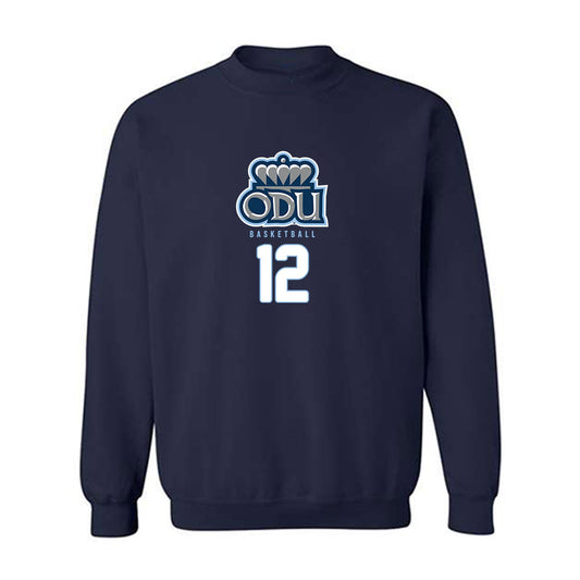 Old Dominion - NCAA Men's Basketball : Cornelius Lyons - Replica Shersey Crewneck Sweatshirt-0