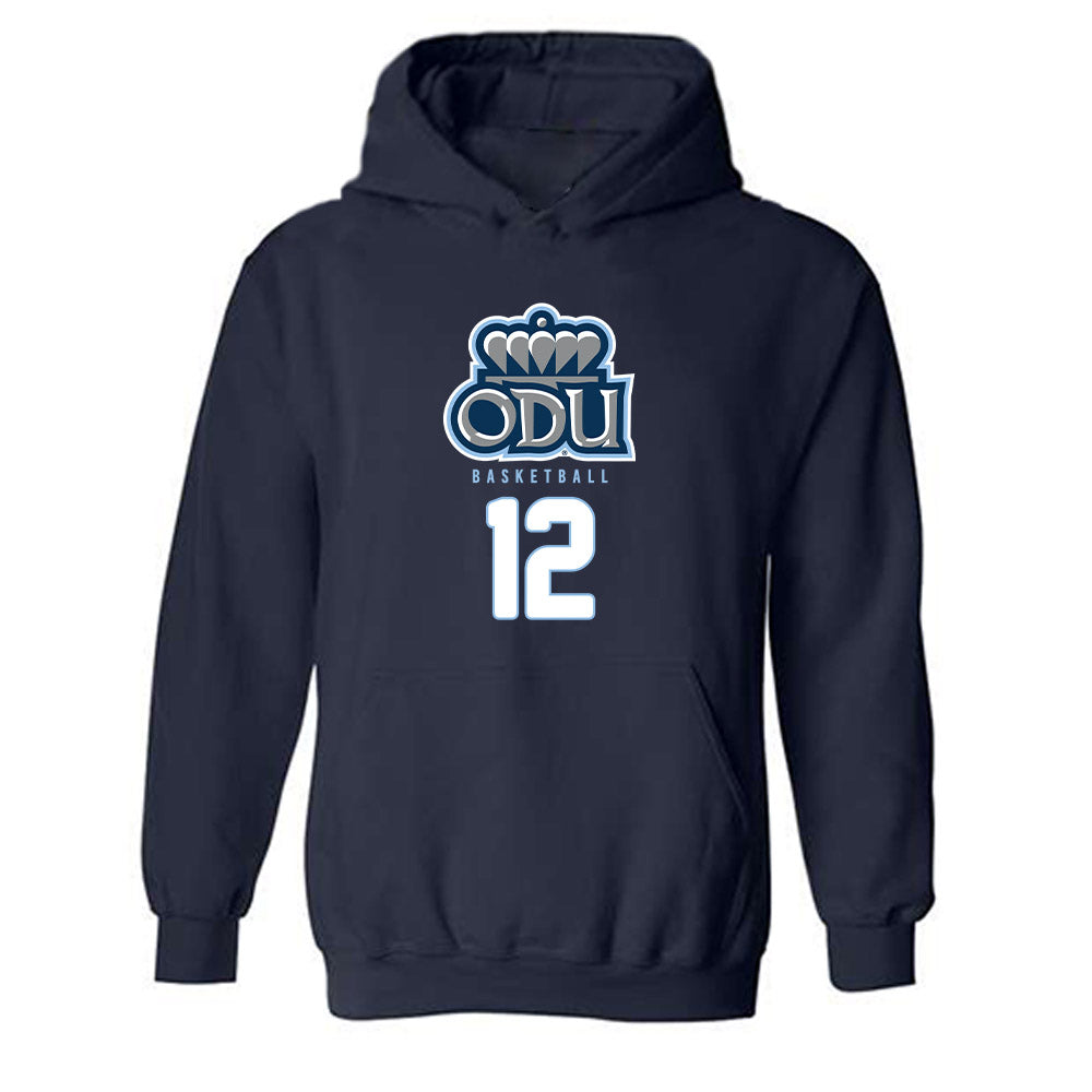 Old Dominion - NCAA Men's Basketball : Cornelius Lyons - Replica Shersey Hooded Sweatshirt-0