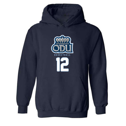 Old Dominion - NCAA Men's Basketball : Cornelius Lyons - Replica Shersey Hooded Sweatshirt-0