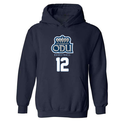 Old Dominion - NCAA Men's Basketball : Cornelius Lyons - Replica Shersey Hooded Sweatshirt-0