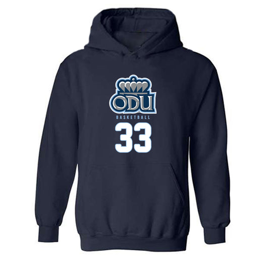 Old Dominion - NCAA Men's Basketball : William Hodge - Replica Shersey Hooded Sweatshirt-0