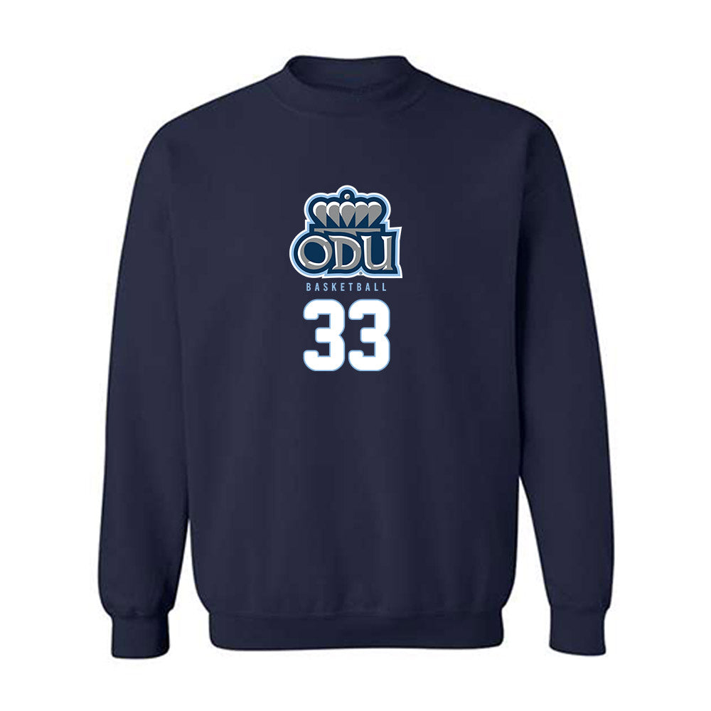 Old Dominion - NCAA Men's Basketball : William Hodge - Replica Shersey Crewneck Sweatshirt-0