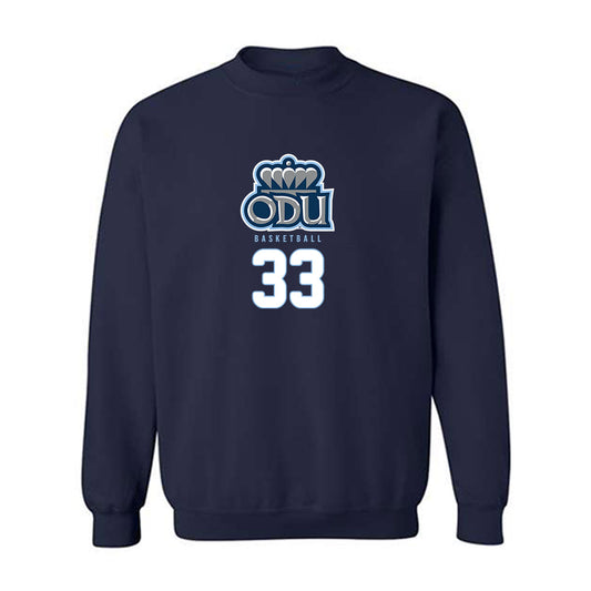 Old Dominion - NCAA Men's Basketball : William Hodge - Replica Shersey Crewneck Sweatshirt-0