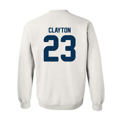 Old Dominion - NCAA Women's Basketball : Mariah Clayton - Replica Shersey Crewneck Sweatshirt
