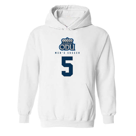 Old Dominion - NCAA Men's Soccer : Ethan Fisher - Replica Shersey Hooded Sweatshirt-0