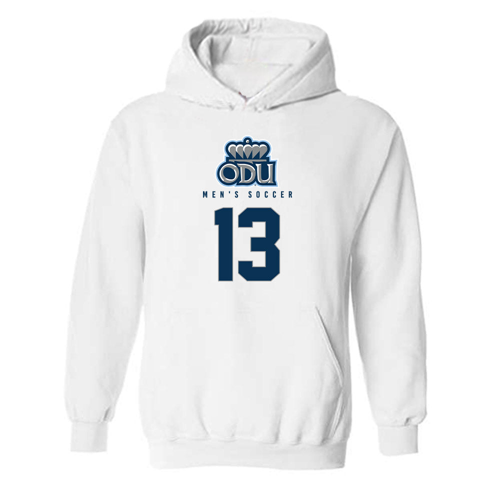 Old Dominion - NCAA Men's Soccer : Jake Lane - Replica Shersey Hooded Sweatshirt-0
