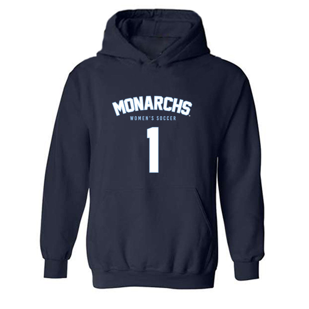 Old Dominion - NCAA Women's Soccer : Emily Earles - Replica Shersey Hooded Sweatshirt-0
