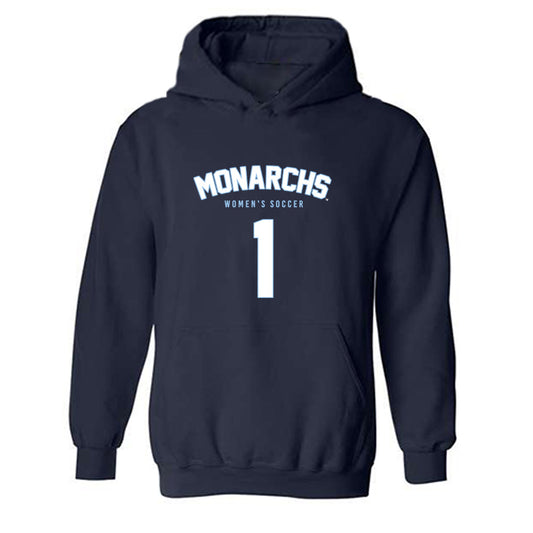 Old Dominion - NCAA Women's Soccer : Emily Earles - Replica Shersey Hooded Sweatshirt-0