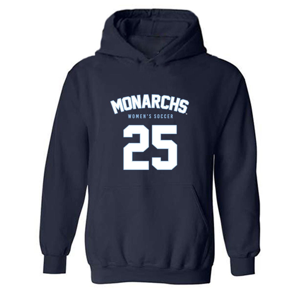 Old Dominion - NCAA Women's Soccer : Emme Kline - Replica Shersey Hooded Sweatshirt-0