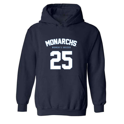 Old Dominion - NCAA Women's Soccer : Emme Kline - Replica Shersey Hooded Sweatshirt-0